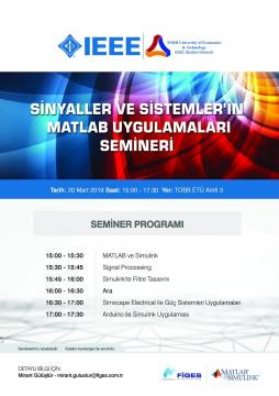 Matlab Uygulamaları Semineri 2(20 Mart)
