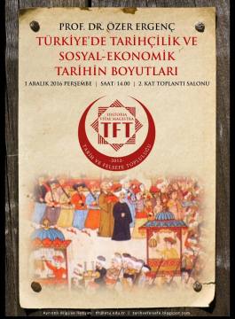 Seminer - Türkiye'de Tarihçilik ve Sosyal-Ekonomik Tarihin Boyutları